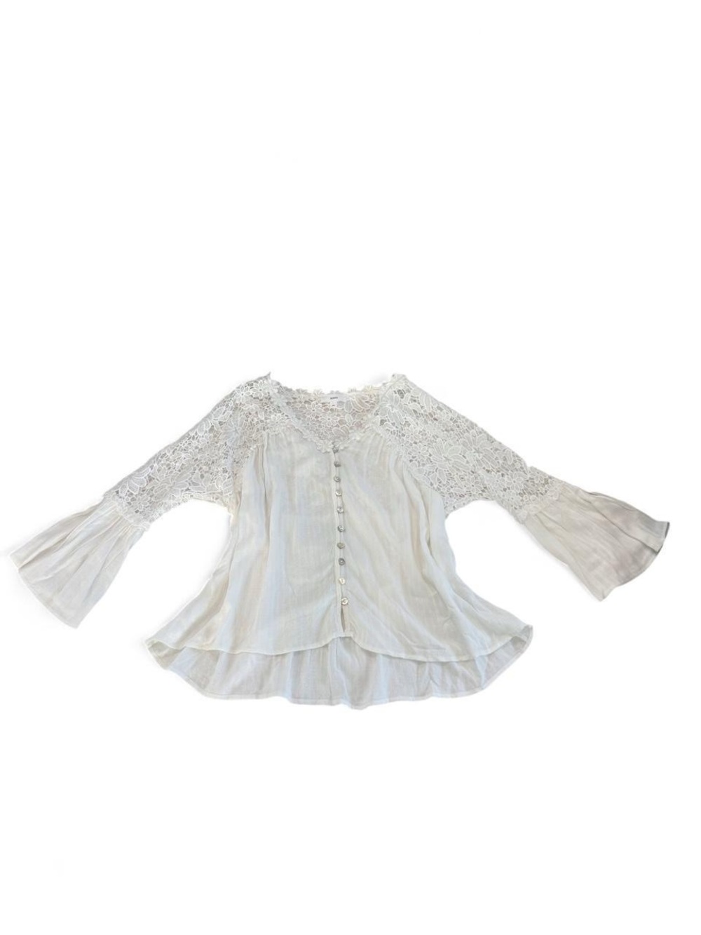 Aeom Boho White Lace Blouse